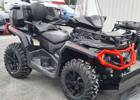 Fyrhjuling Can Am Outlander 650 MAX XT stulen i Parteboda öster om Ånge